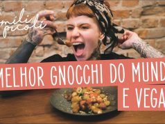 Prato que agrada a todos os paladares. A famosa e deliciosa vegan de gnocchis